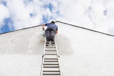 Peinture extérieure à Cruas — façades et ravalement